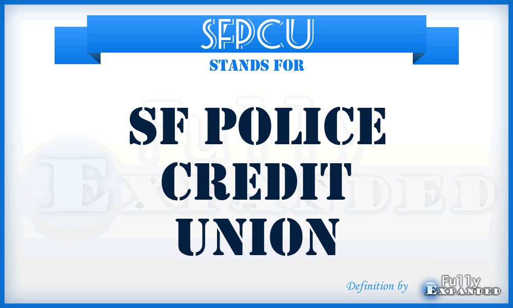 SFPCU - SF Police Credit Union