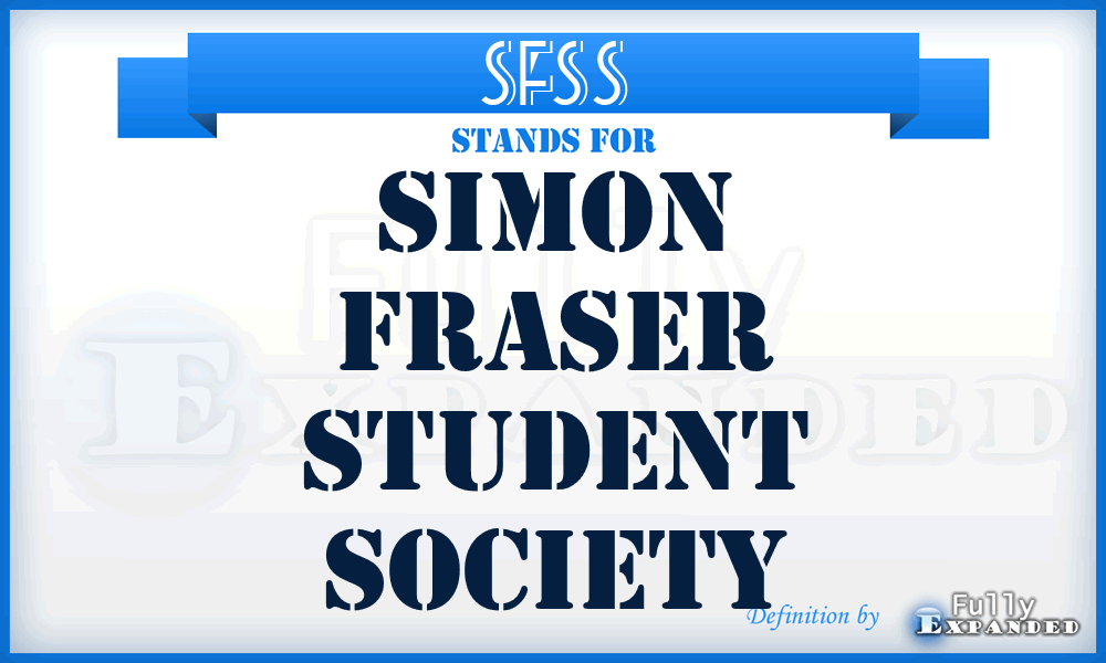 SFSS - Simon Fraser Student Society