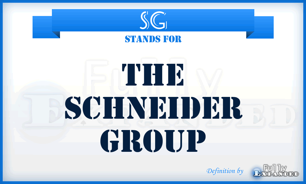 SG - The Schneider Group