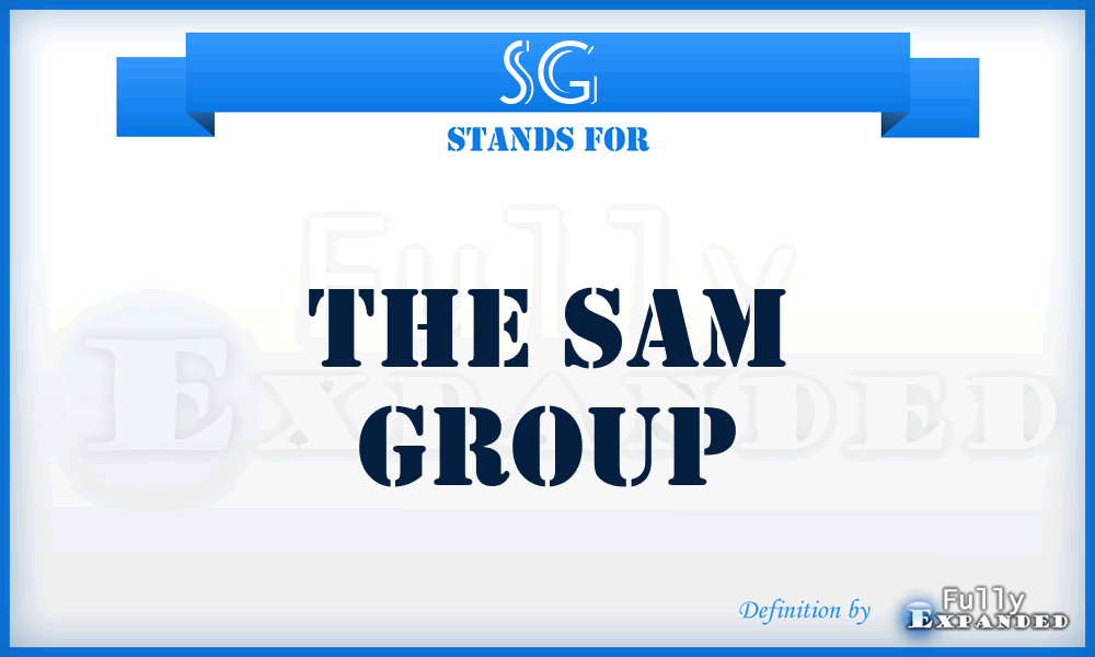 SG - The Sam Group