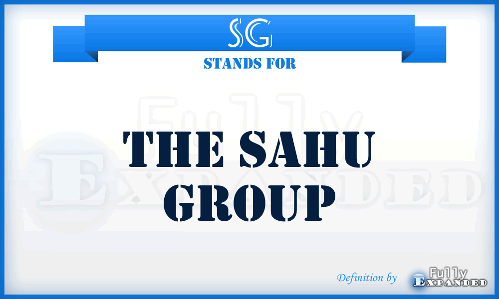 SG - The Sahu Group