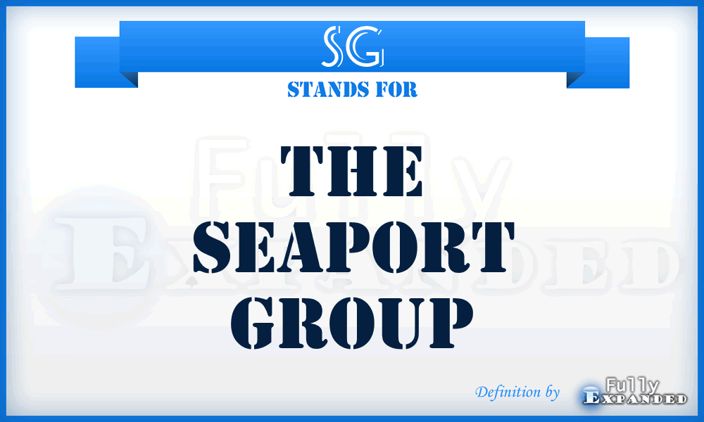 SG - The Seaport Group