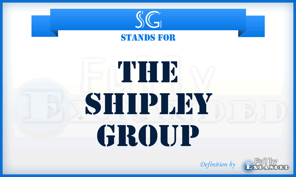 SG - The Shipley Group