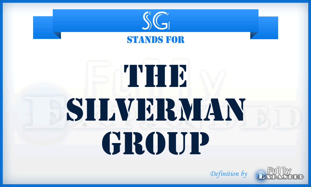 SG - The Silverman Group