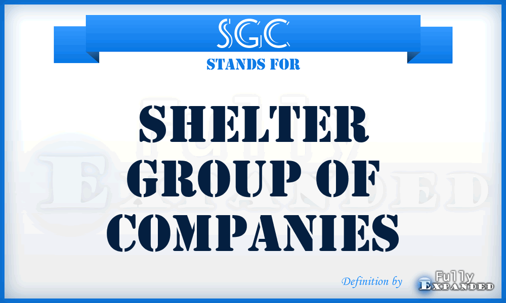 SGC - Shelter Group of Companies