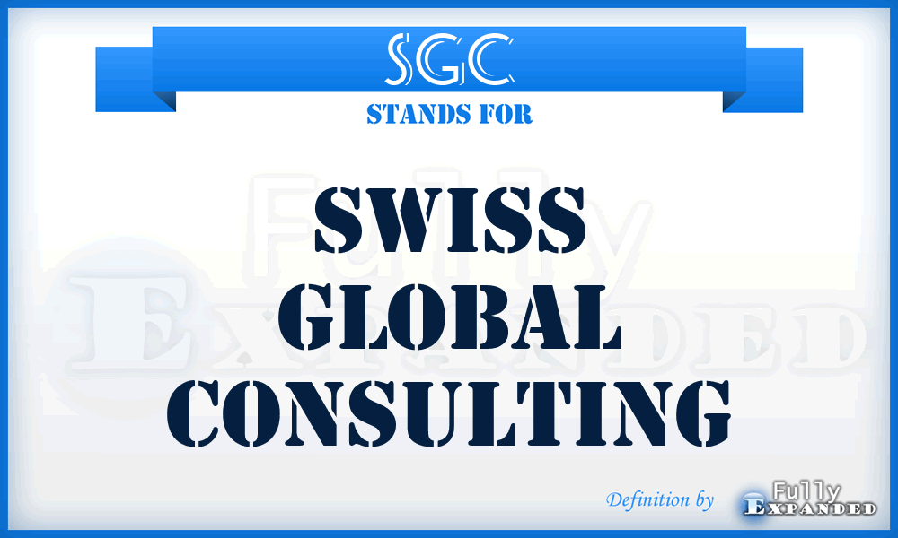 SGC - Swiss Global Consulting