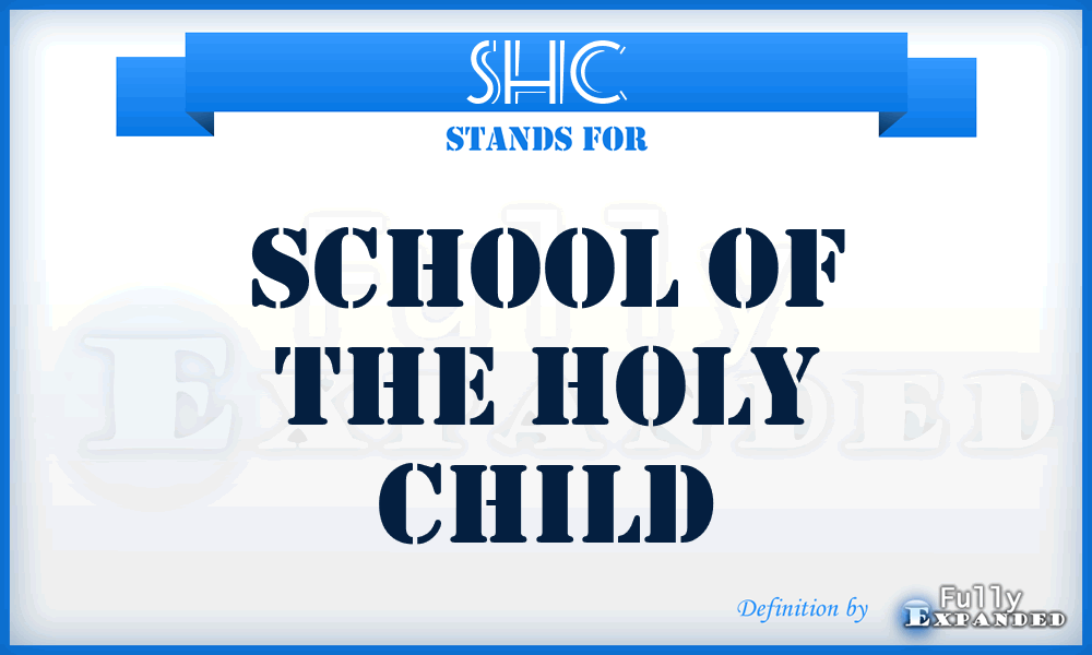 SHC - School of the Holy Child