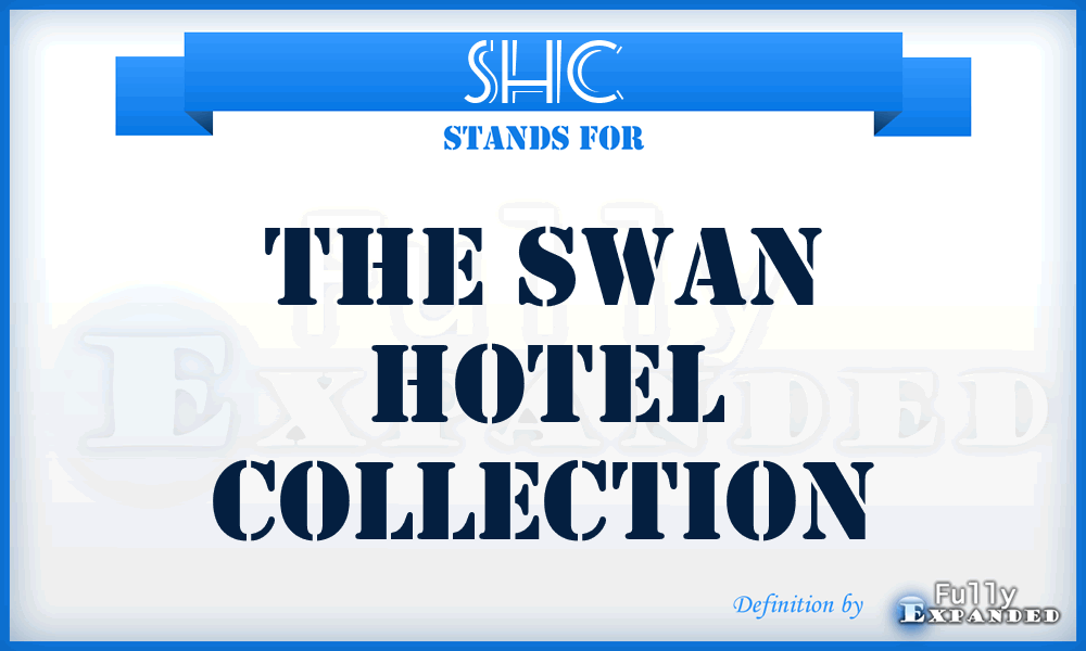 SHC - The Swan Hotel Collection
