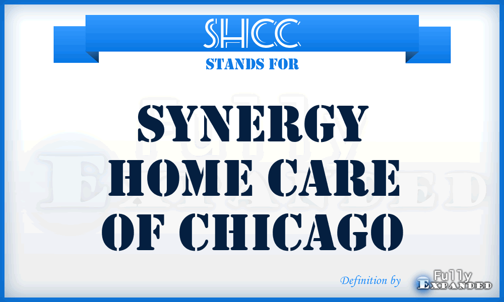 SHCC - Synergy Home Care of Chicago