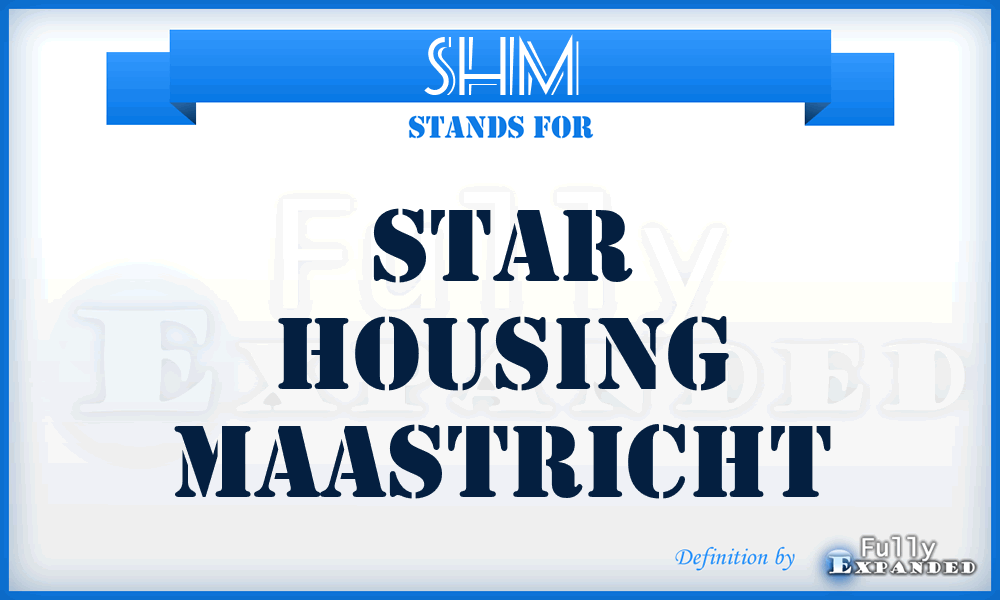 SHM - Star Housing Maastricht
