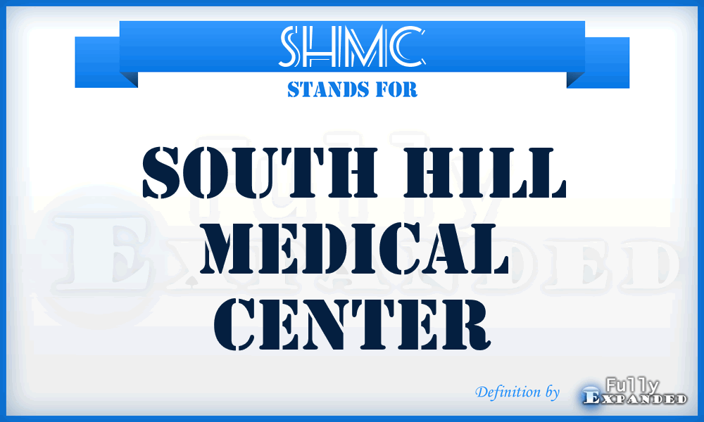 SHMC - South Hill Medical Center