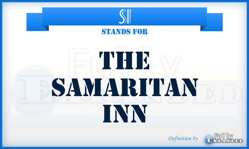 SI - The Samaritan Inn