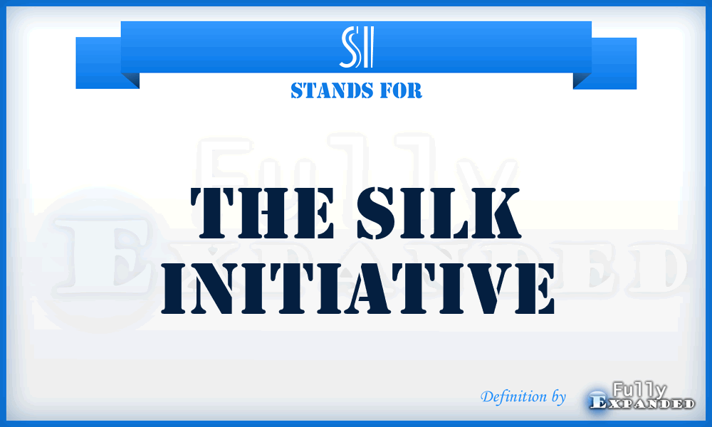 SI - The Silk Initiative
