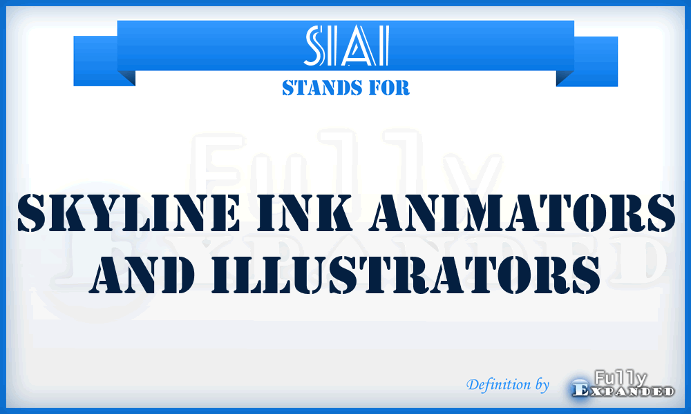 SIAI - Skyline Ink Animators and Illustrators