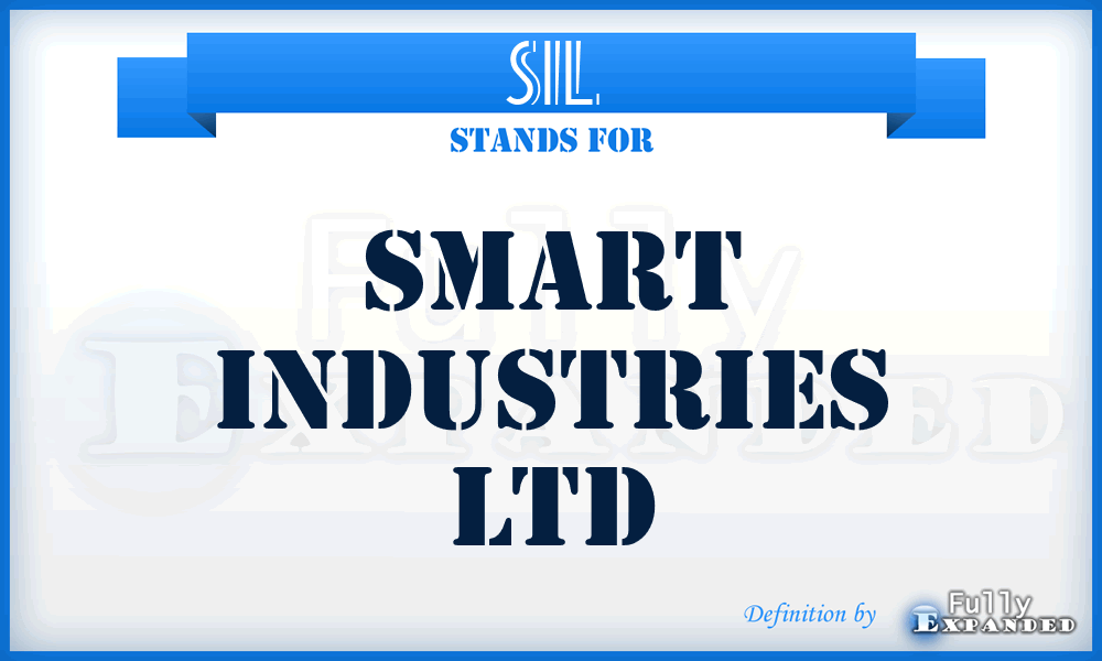 SIL - Smart Industries Ltd