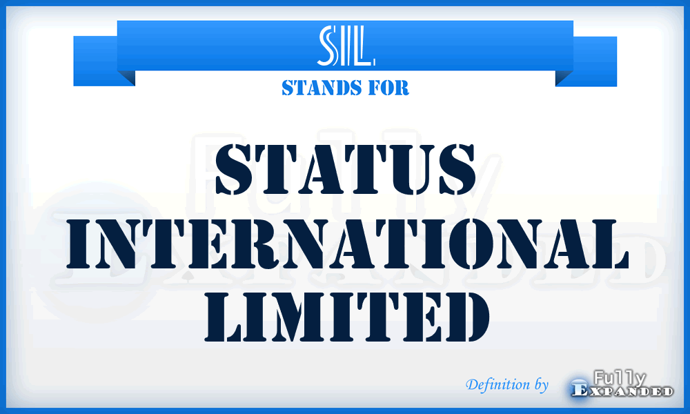 SIL - Status International Limited