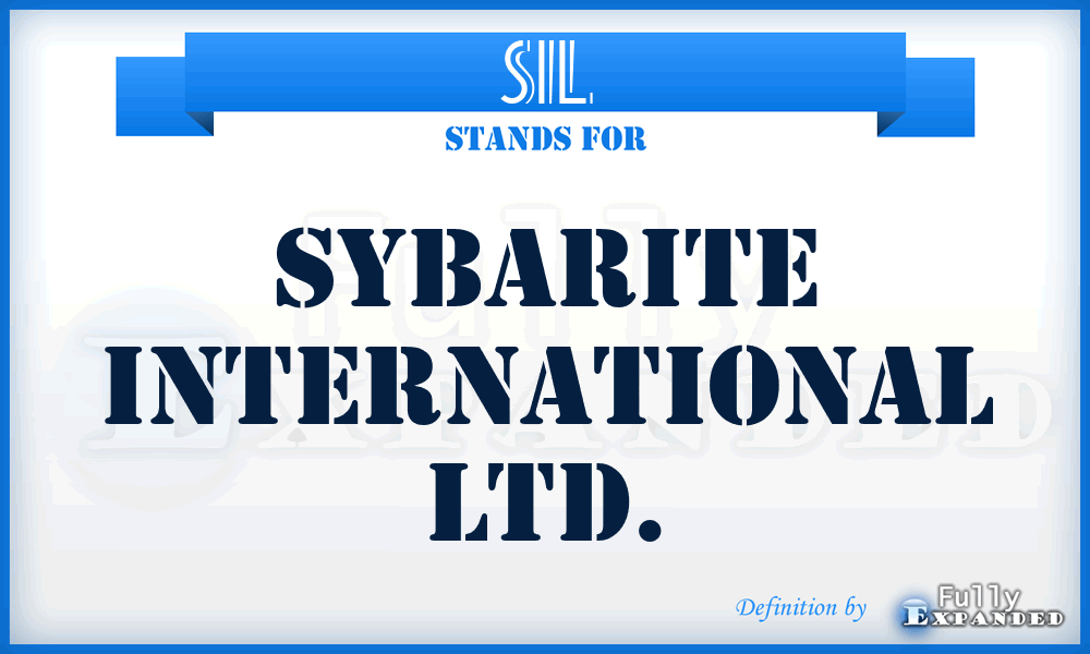SIL - Sybarite International Ltd.
