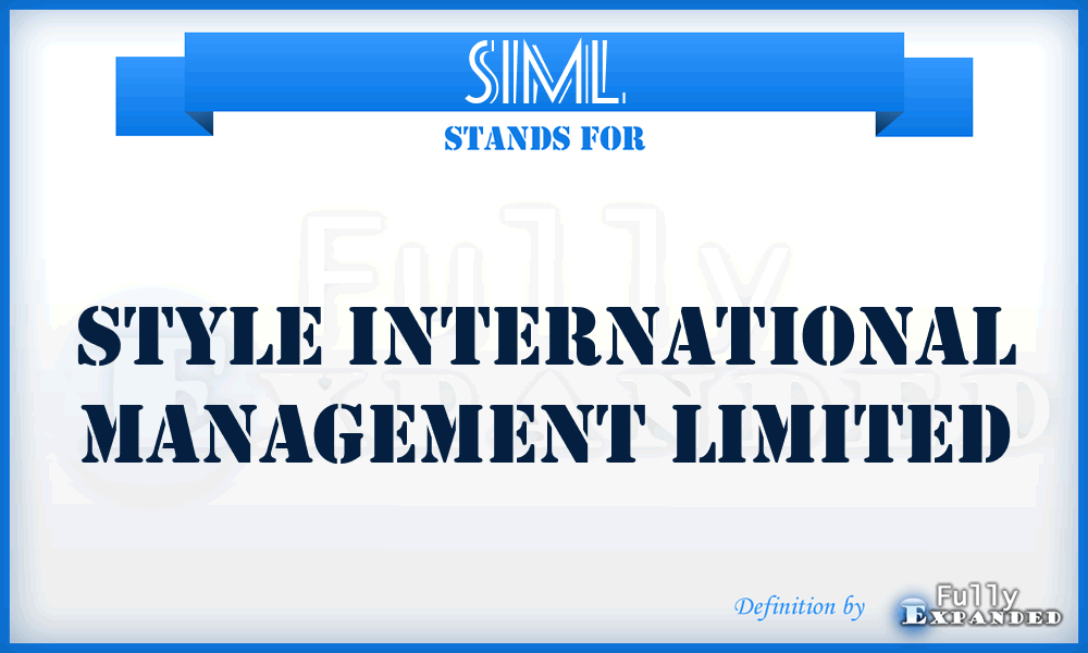 SIML - Style International Management Limited