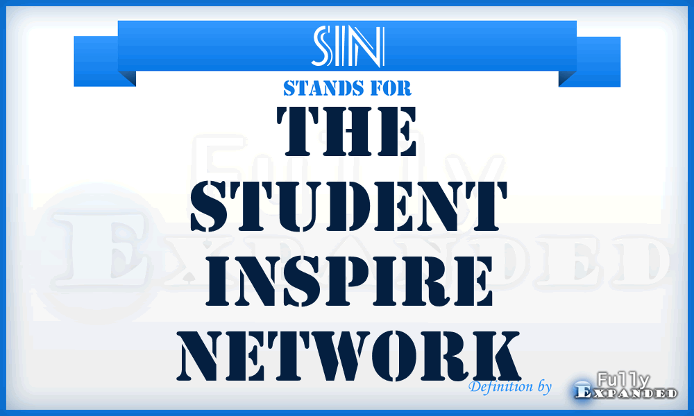 SIN - The Student Inspire Network