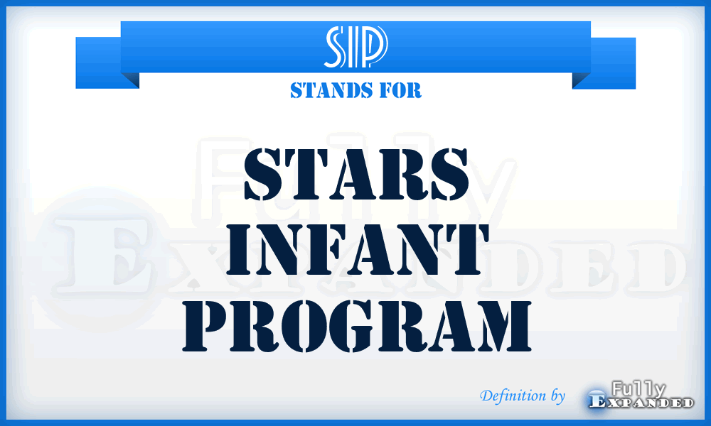 SIP - Stars Infant Program