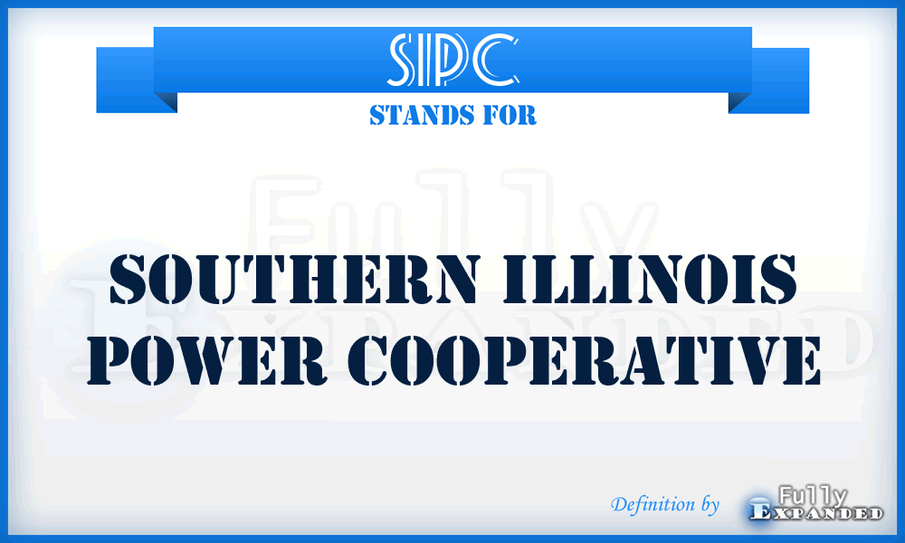 SIPC - Southern Illinois Power Cooperative