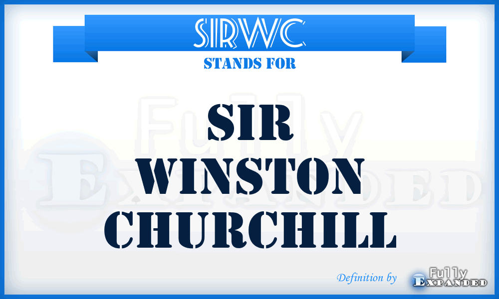 SIRWC - SIR Winston Churchill