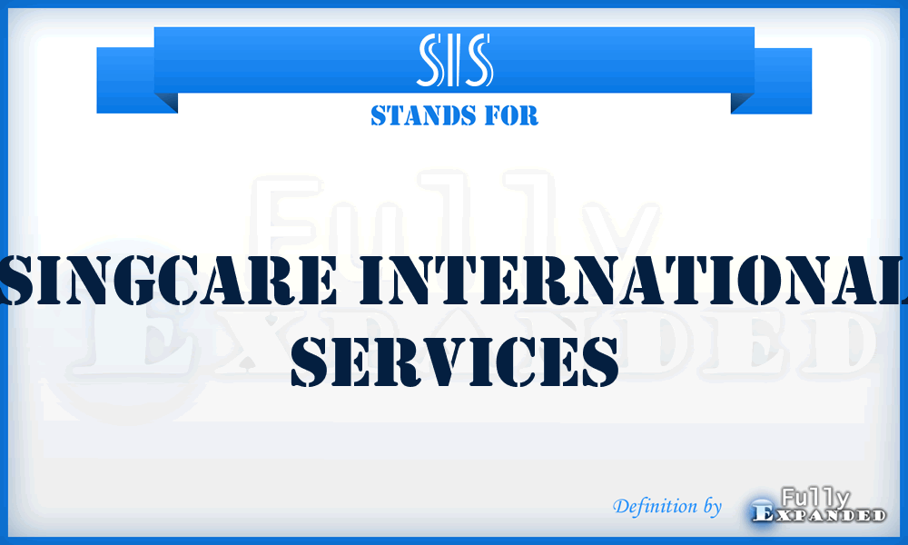 SIS - Singcare International Services
