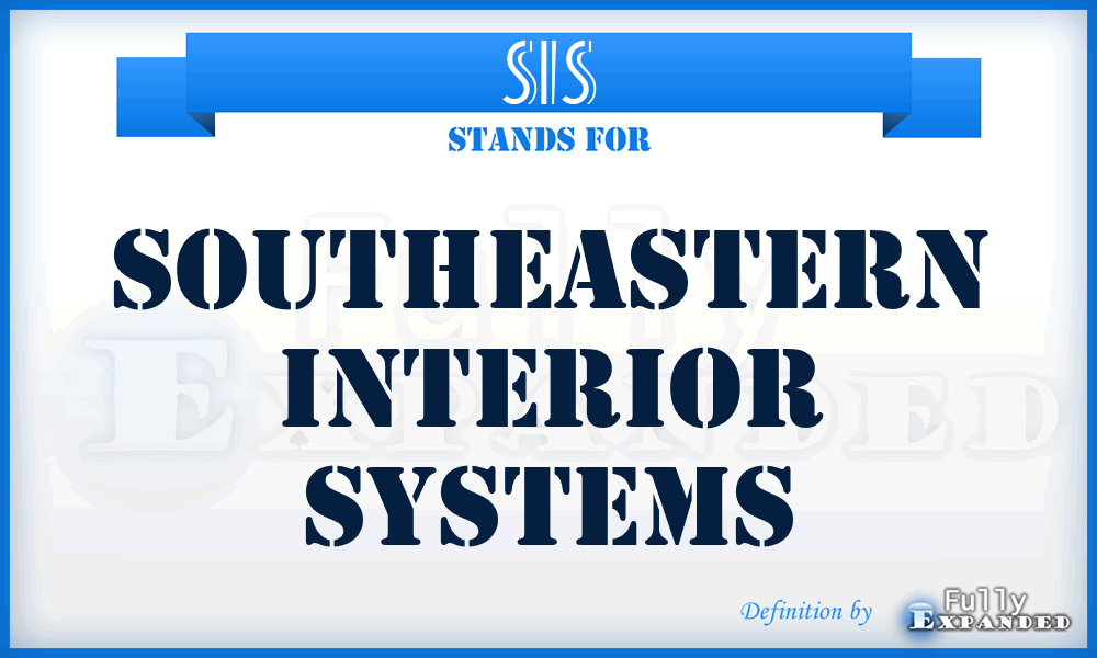 SIS - Southeastern Interior Systems