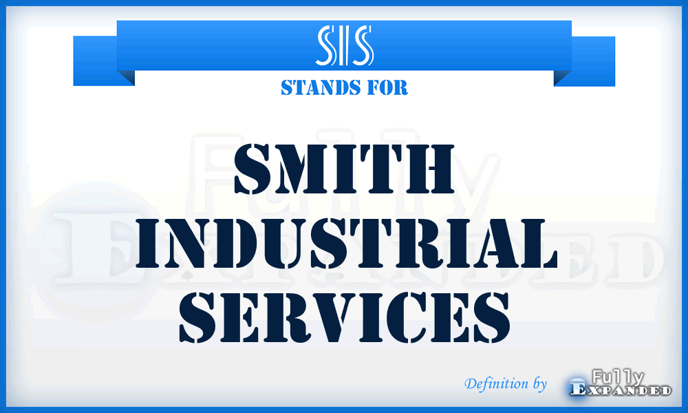 SIS - Smith Industrial Services