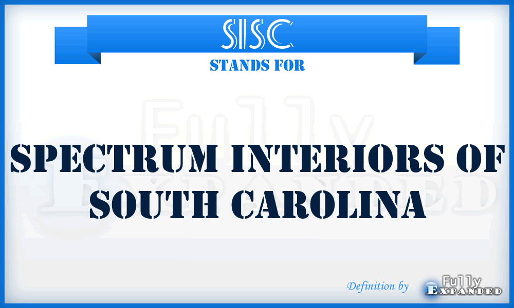 SISC - Spectrum Interiors of South Carolina