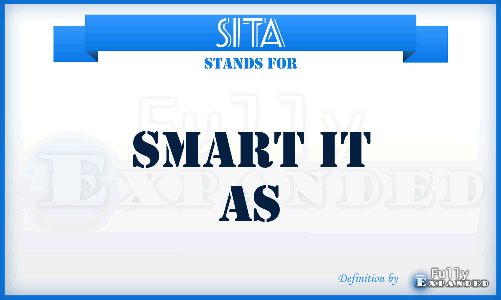 SITA - Smart IT As