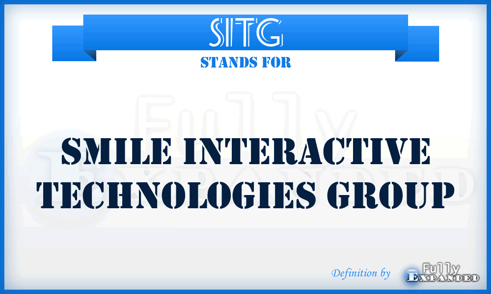 SITG - Smile Interactive Technologies Group