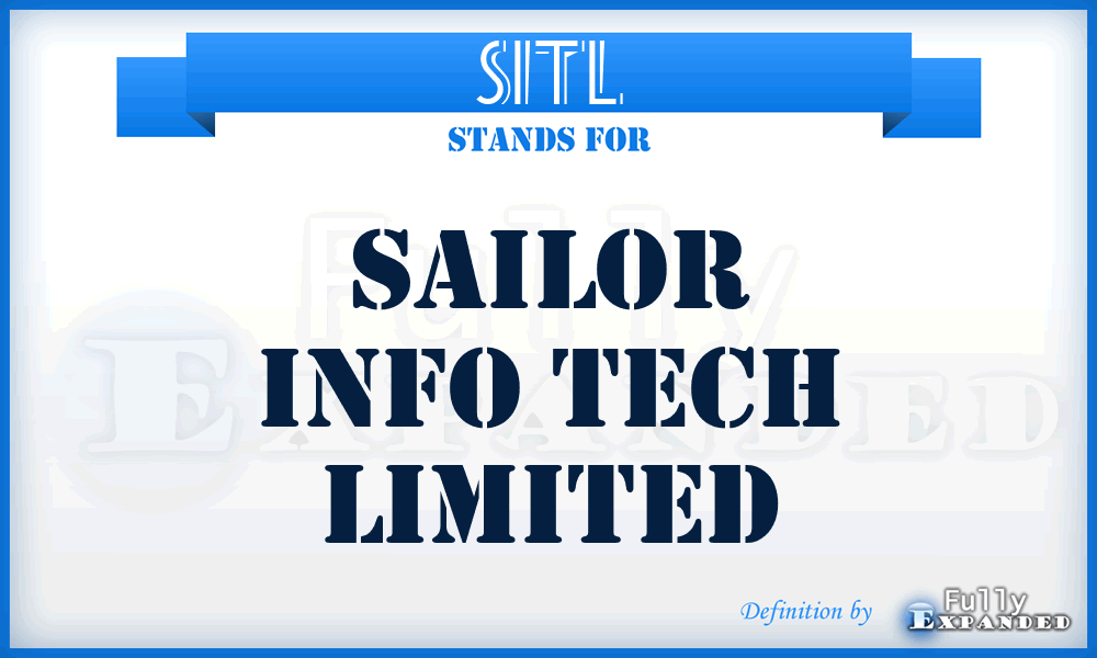 SITL - Sailor Info Tech Limited