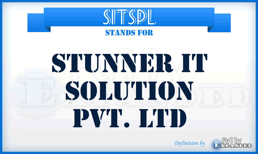 SITSPL - Stunner IT Solution Pvt. Ltd