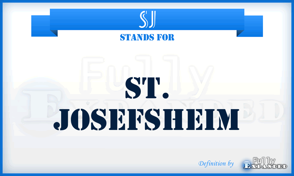 SJ - St. Josefsheim