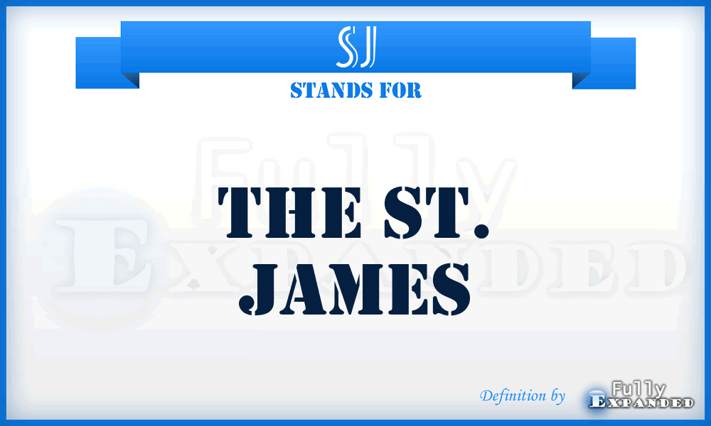 SJ - The St. James