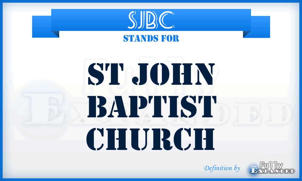 SJBC - St John Baptist Church