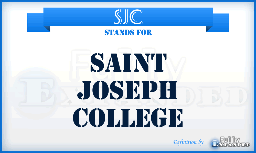 SJC - Saint Joseph College