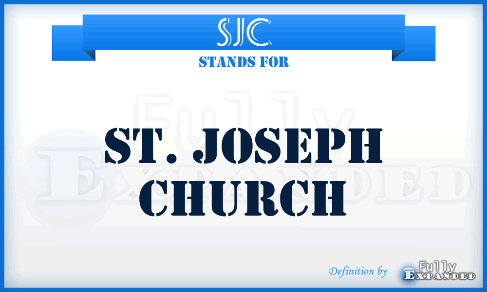 SJC - St. Joseph Church