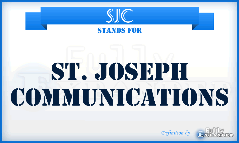 SJC - St. Joseph Communications