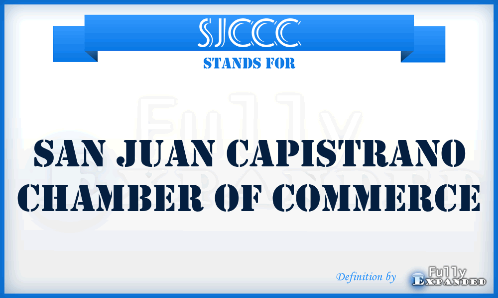 SJCCC - San Juan Capistrano Chamber of Commerce