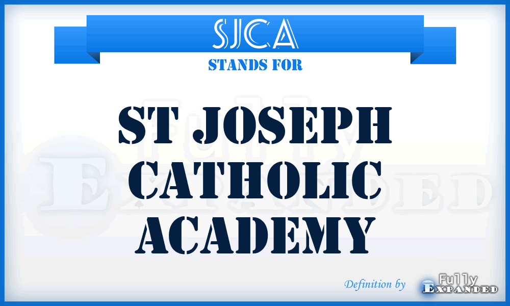 SJCA - St Joseph Catholic Academy