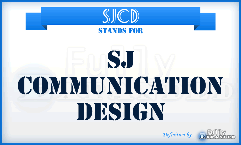 SJCD - SJ Communication Design
