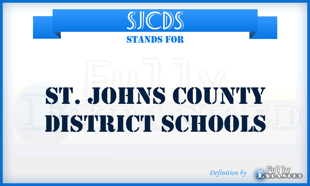 SJCDS - St. Johns County District Schools