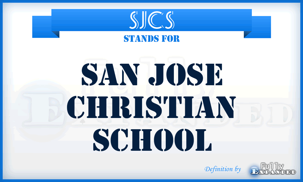 SJCS - San Jose Christian School