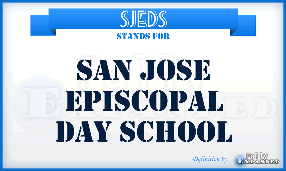 SJEDS - San Jose Episcopal Day School