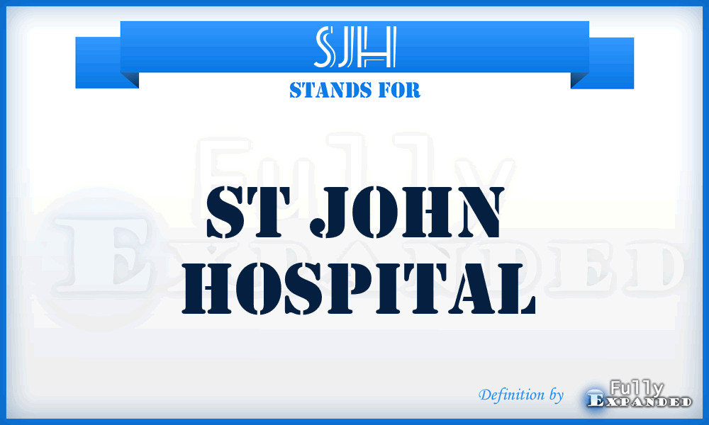 SJH - St John Hospital