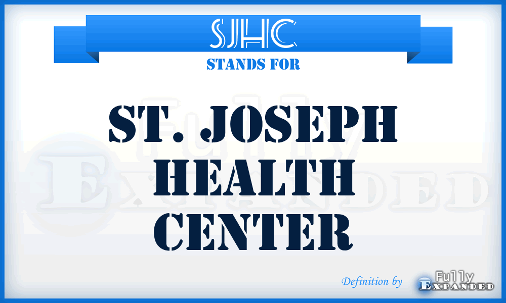 SJHC - St. Joseph Health Center