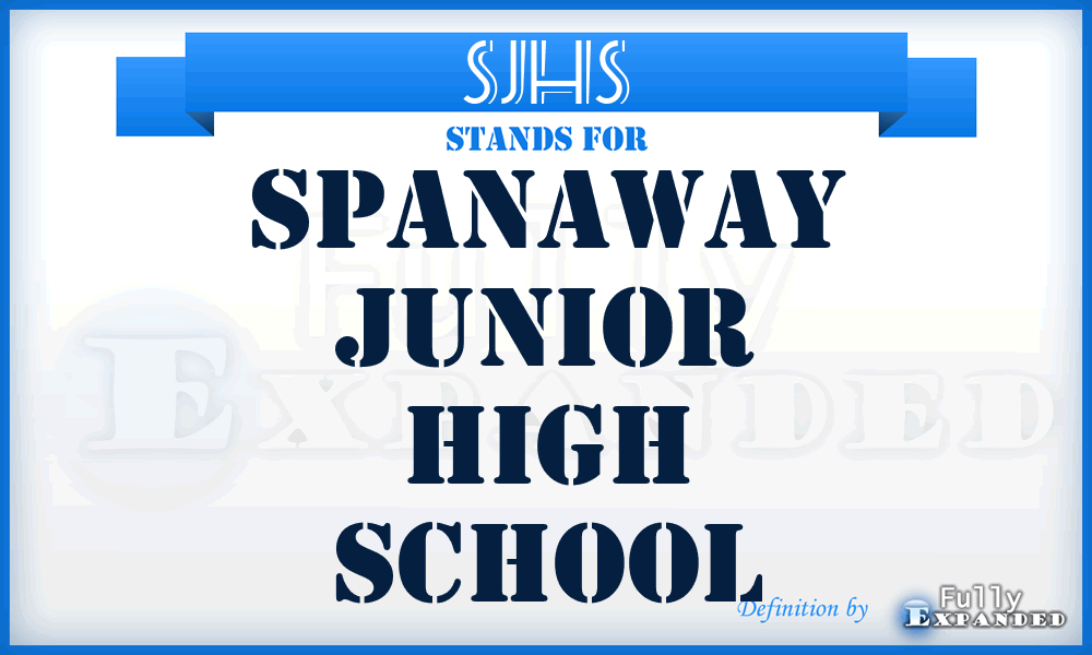 SJHS - Spanaway Junior High School