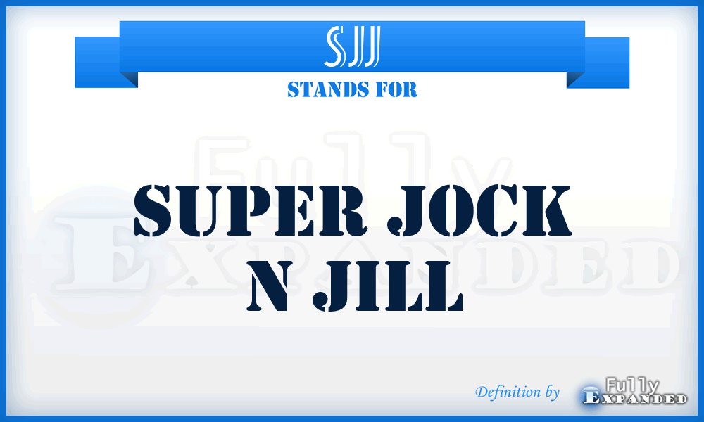 SJJ - Super Jock n Jill